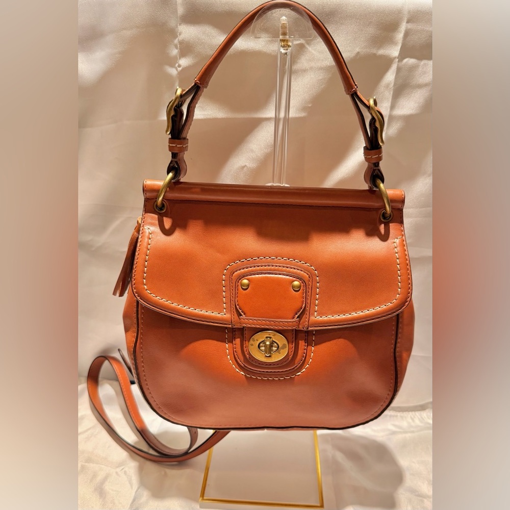 NWOT Coach Legacy Willis 70th Anniversary Edition British Tan cross-body bag